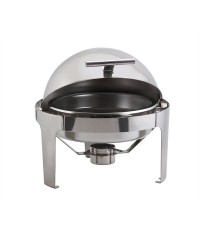 Round Deluxe Roll Top Chafing Dish